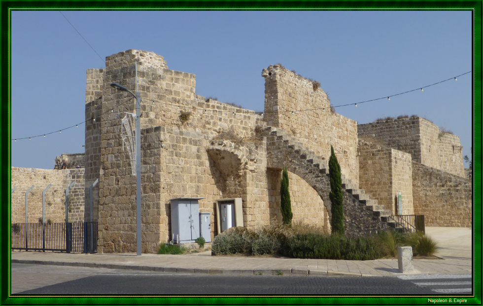 Les fortifications d'Acre, vue 3