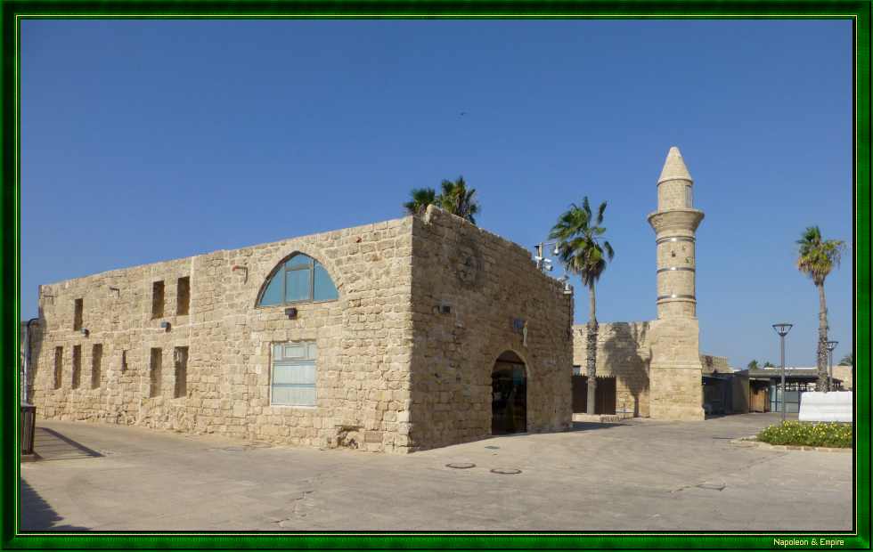 Ancient Bosnian mosque in Caesarea
