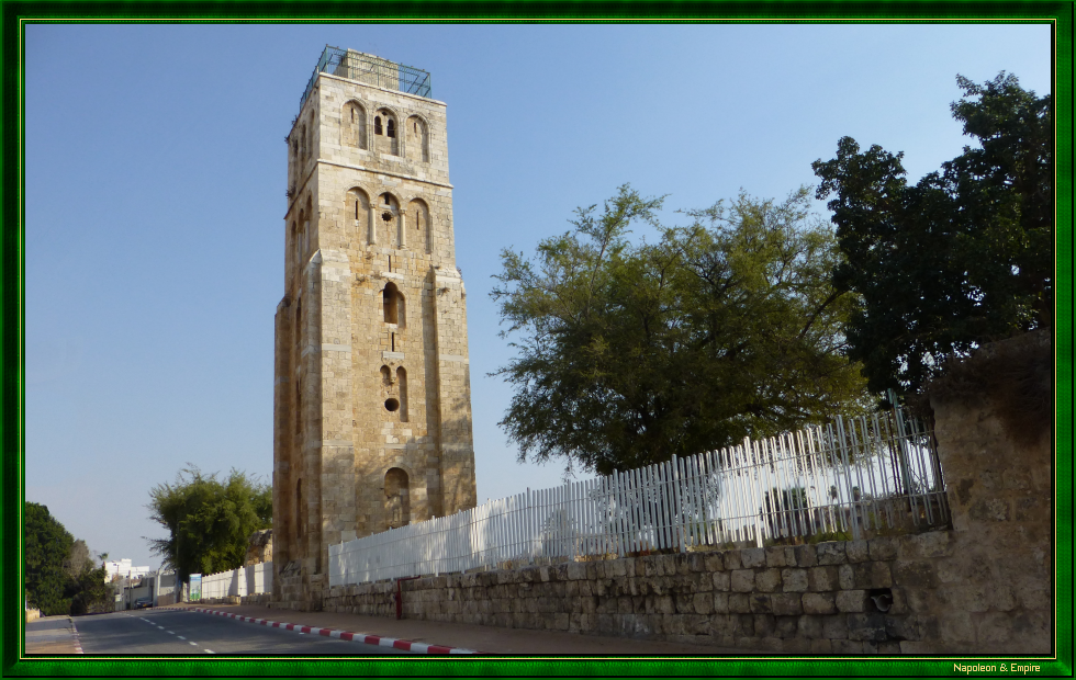White tower in Ramla