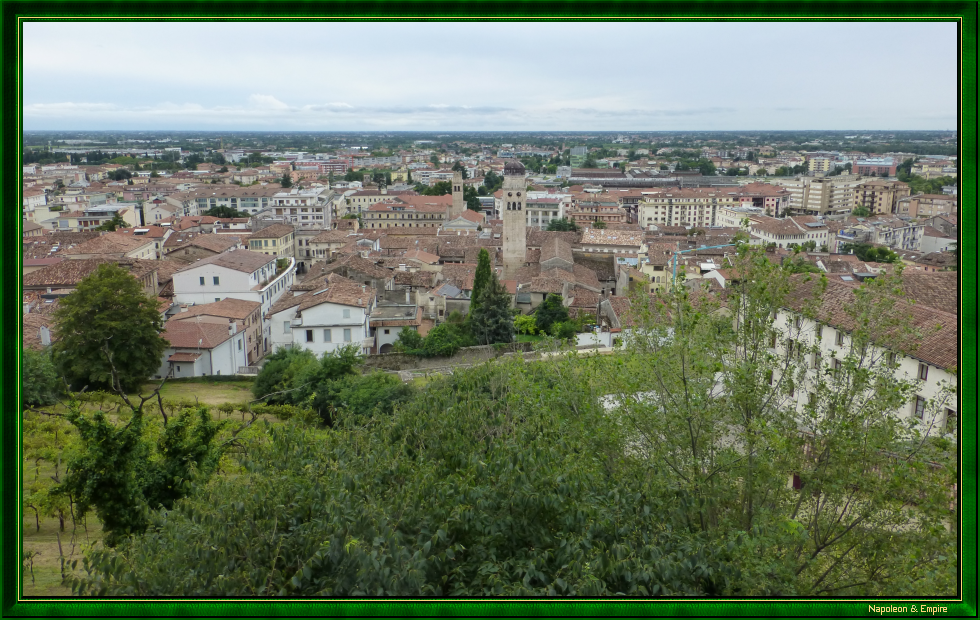 View of Conegliano from the heights