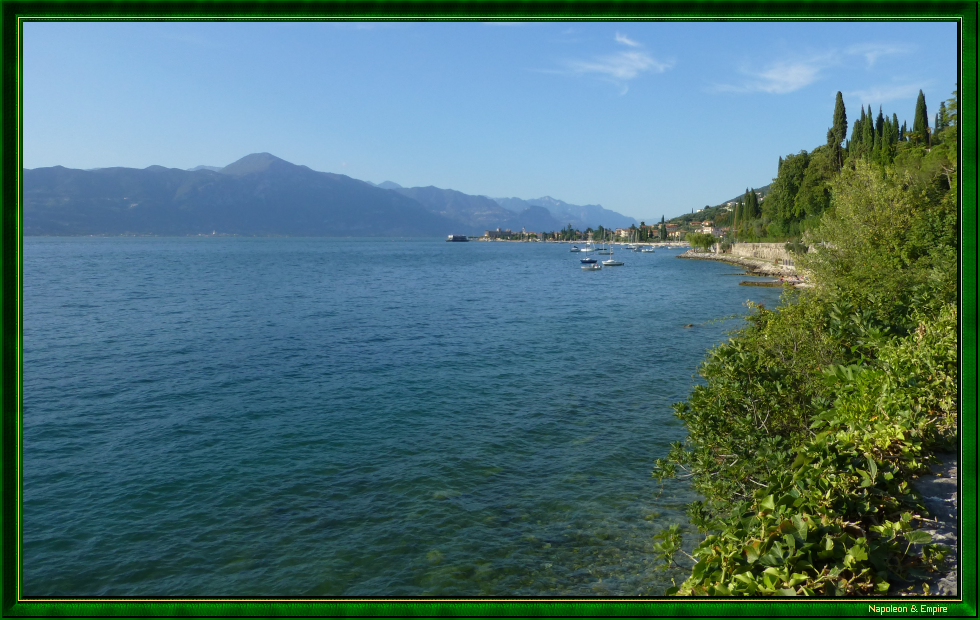 Eastern shore of Lake Garda