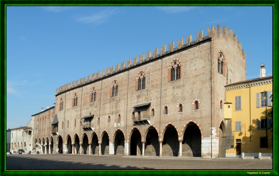 The ducal palace of Mantua, view 1