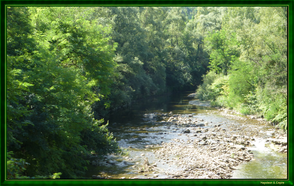 La rivière Ellero près de Mondovì, vue 2