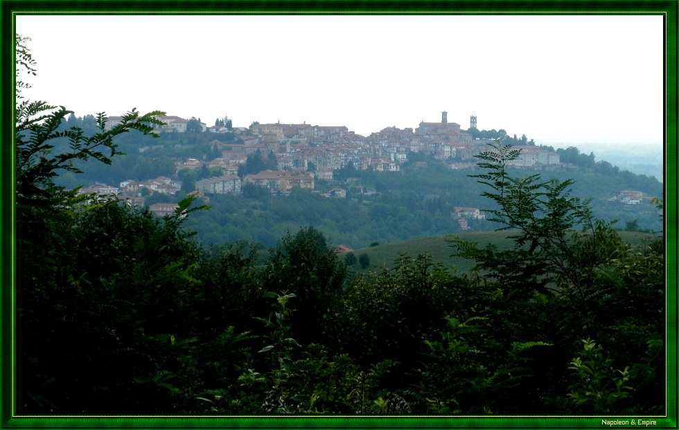 Mondovi seen from the Bricchetto plateau