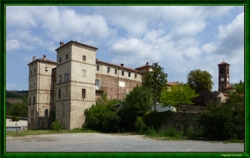 Saliceto Castle, view 1