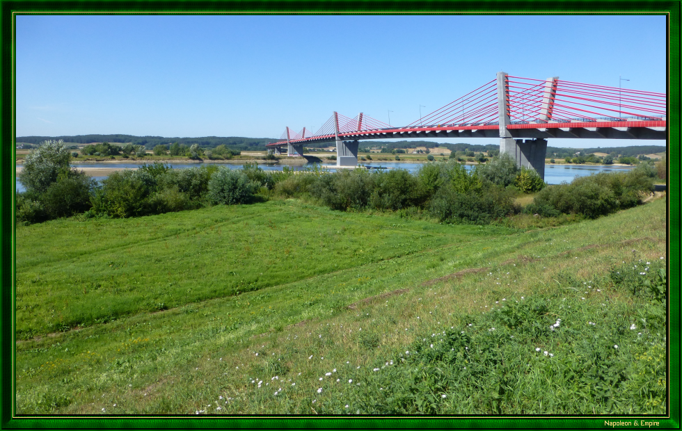 The current bridge on the Vistula at Marienwerder [Kwidzyn]