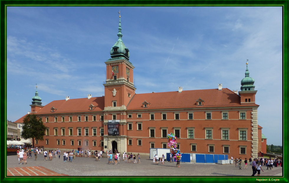 Le Palais des rois à Varsovie