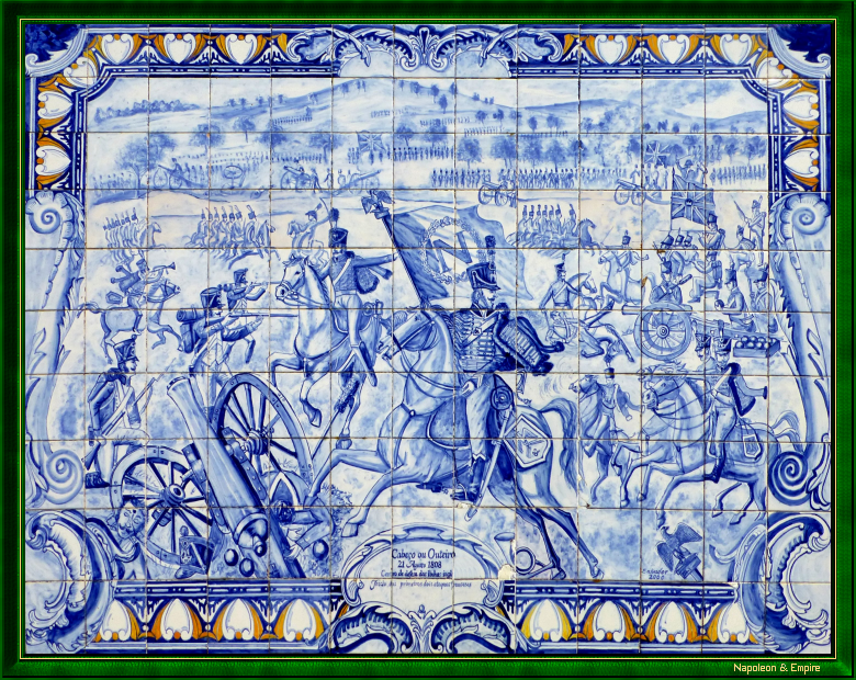Azulejo painting no. 3 in Vimeiro