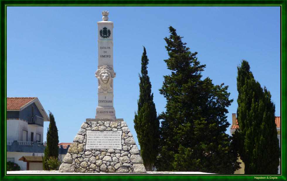 Monument commémoratif à Vimeiro, vue 3