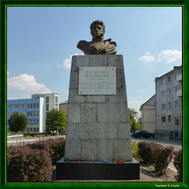Monument to General Bagration in Eylau