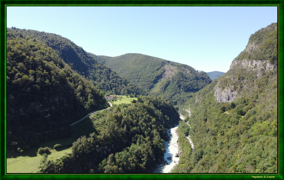 La vallée de l'Isonzo