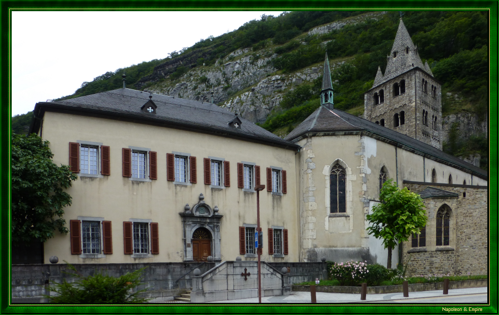 Abbey of Saint-Maurice-du-Valais, view 1