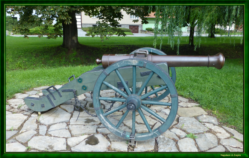 French cannon at Krenowitz