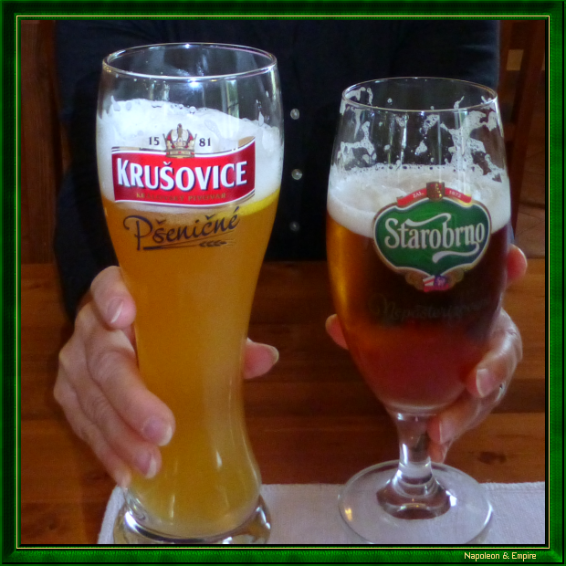 Bières Krušovice et Starobrno