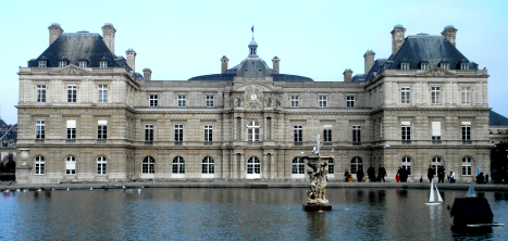 Vue du Palais du Luxembourg