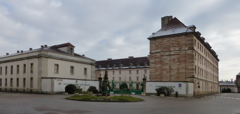 The  Place des Casernes in Auxonne