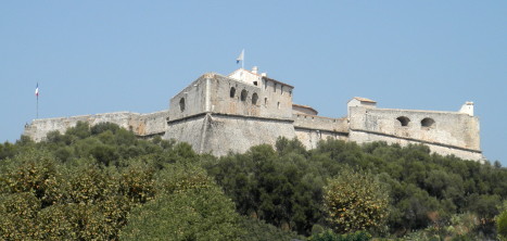 The Fort Carré in Antibes