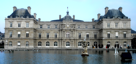 The Luxembourg Palace in Paris