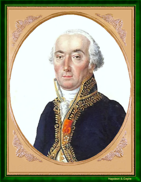 "Le comte André Joseph Abrial". Estampe du XIXème siècle.
