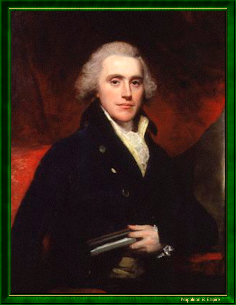 "Henry Addington, 1er vicomte Sidmouth" par Henry William Beechey (Burford, Angleterre 1753 - Londres 1839).