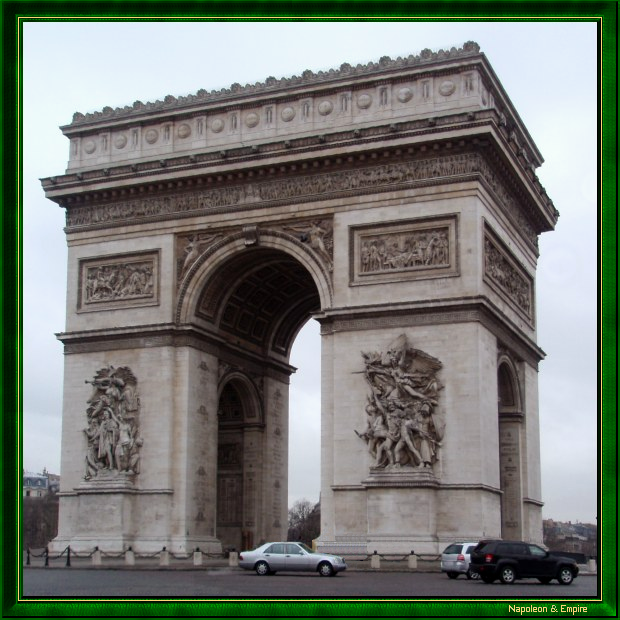 Arc de triomphe de l'Étoile in Paris