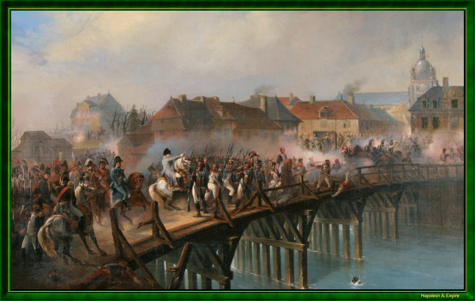 Napoleonic battles - Picture of the Battle of Arcis-sur-Aube