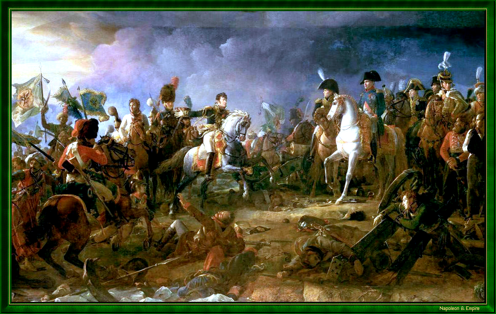 Batailles napoléoniennes - Tableau de la bataille d’Austerlitz - 