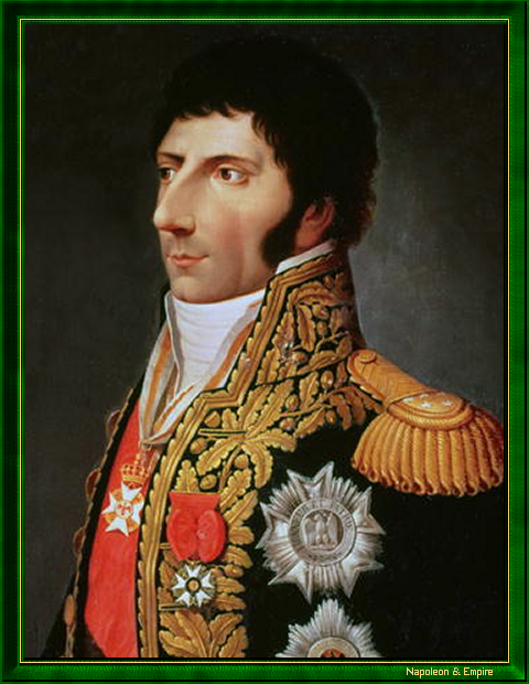 "Marshal Bernadotte" painted 1805 by Johann Jacob de Lose (1755-1813).