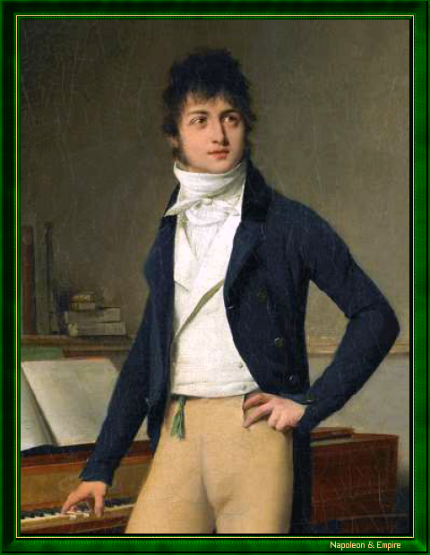 "François-Adrien Boieldieu" par Louis Léopold Boilly (La Bassée 1761 - Paris 1845).