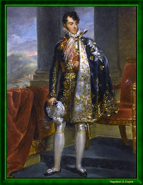 "Le prince Camille Borghese" par François Pascal Simon Gérard (Rome 1770 - Paris 1837). 