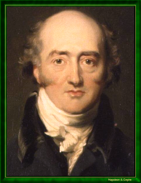 "George Canning" by Richard Evans (Birmingham or Hereford 1784 - Southampton 1871).