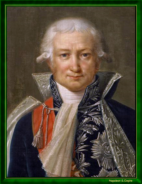 "Jean-Baptiste de Nompère de Champagny, duc de Cadore" par Antoine Jean Joseph Ansiaux (Liège 1764 - Paris 1840).