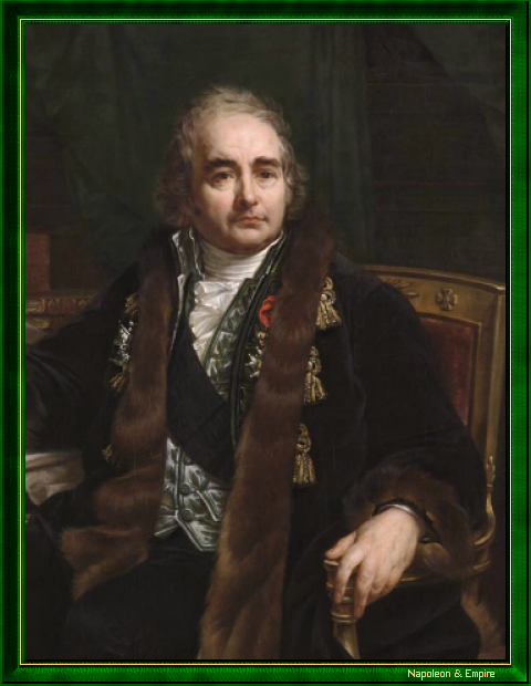 "Jean-Antoine Chaptal, comte de Chanteloup" par Antoine-Jean Gros (Paris 1771 - Meudon 1835).