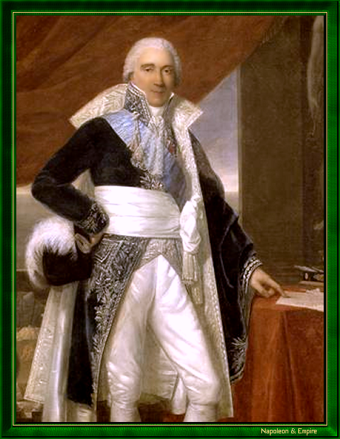 "Jean-Baptiste Collin, comte de Sussy" par Henri-François Riesener (Paris 1767 - Paris 1828).