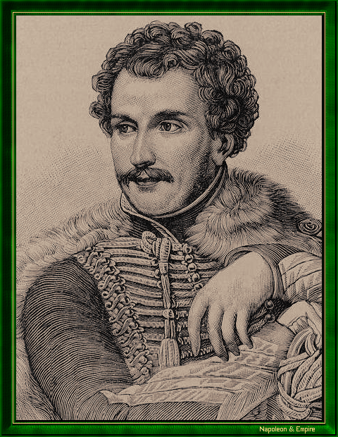 "General Daumesnil". Nineteenth Century engraving.