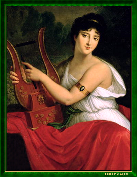 "Eleonore Denuelle de la Plaigne" by Francis Pascal Simon Gerard (Rome 1770 - Paris 1837).