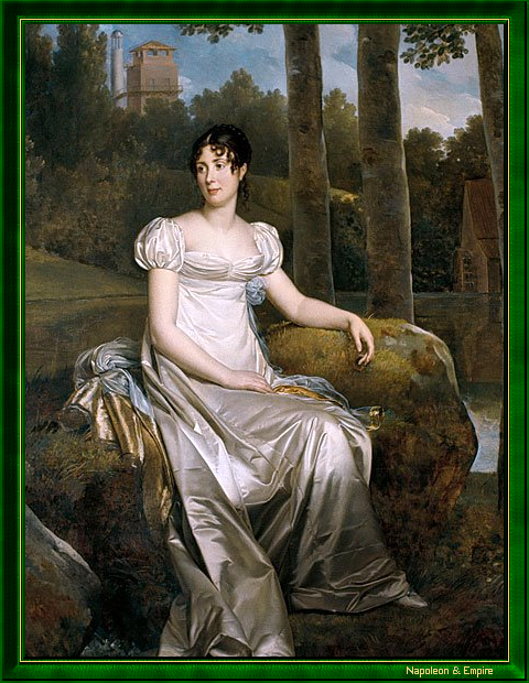 Désirée Clary in Mortefontaine
