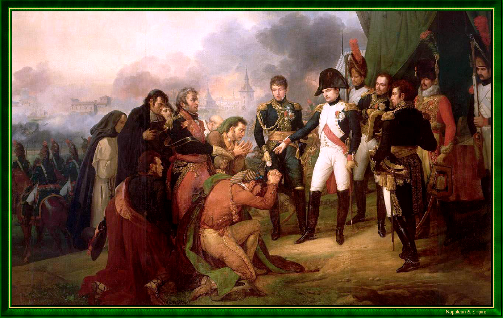 Napoléon devant Madrid, 3 décembre 1808, par C. Vernet