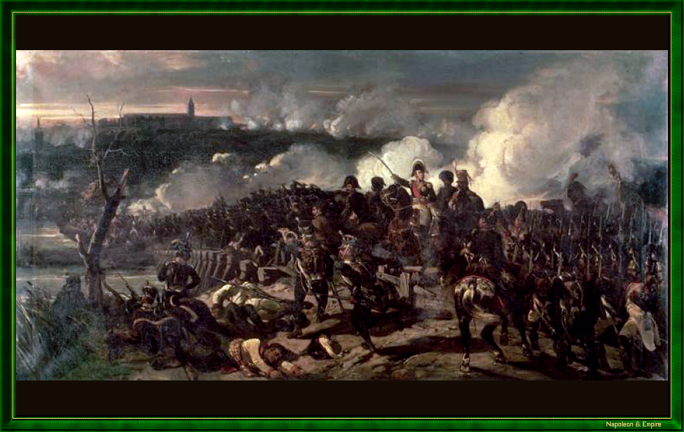 Batailles napoléoniennes - Tableau de la bataille d'Elchingen - 