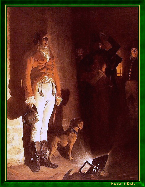 Exécution du duc d'Enghien, peinture du XIXème siècle