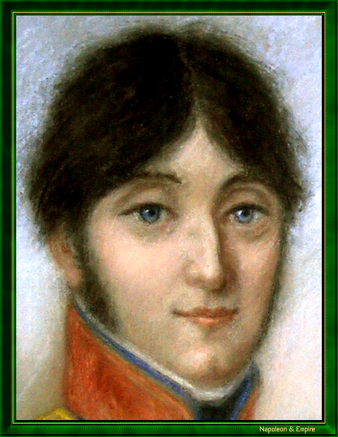 "Jean-Baptiste Girard, duc de Ligny". Dessin en couleurs du XIXème siècle. 