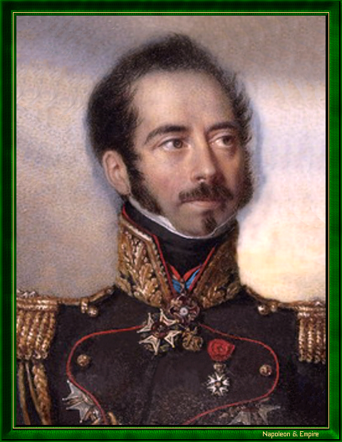 "Le général baron Gaspard Gourgaud". Anonyme du XIXème siècle. 
