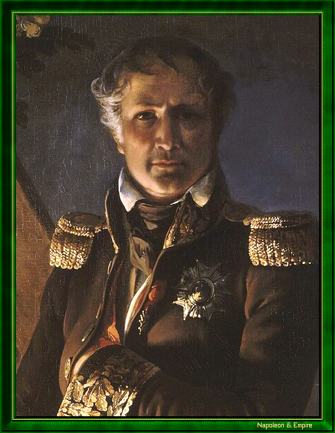 "Le comte Laurent de Gouvion-Saint-Cyr" par Emile Jean Horace Vernet dit Horace Vernet (Paris 1789 - Paris 1863). 