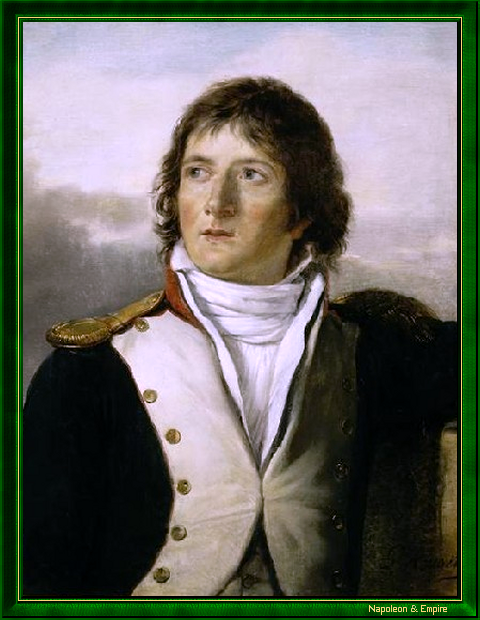 Laurent Gouvion-Saint-Cyr, capitaine au 1er bataillon de Chasseurs de Paris en 1792