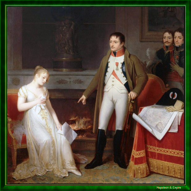 Clémence de Napoléon envers Madame de Hatzfeld, par Marguerite Gérard