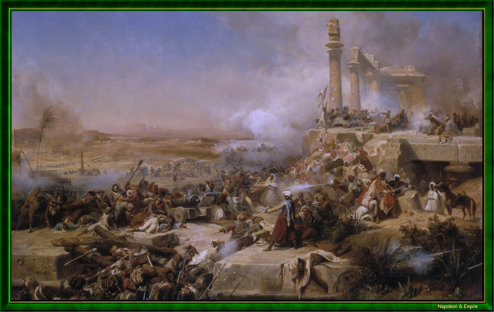 Napoleonic Battles - Picture of battle of Heliopolis - 