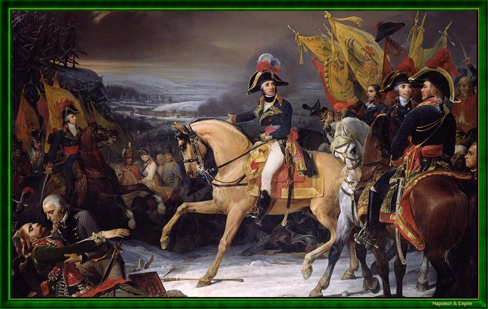 Napoleonic Battles - Picture of the battle of Hohenlinden - 