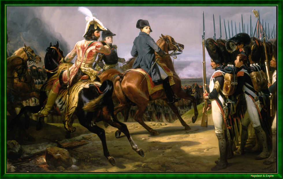 Batailles napoléoniennes - Tableau de la bataille d'Iéna - 