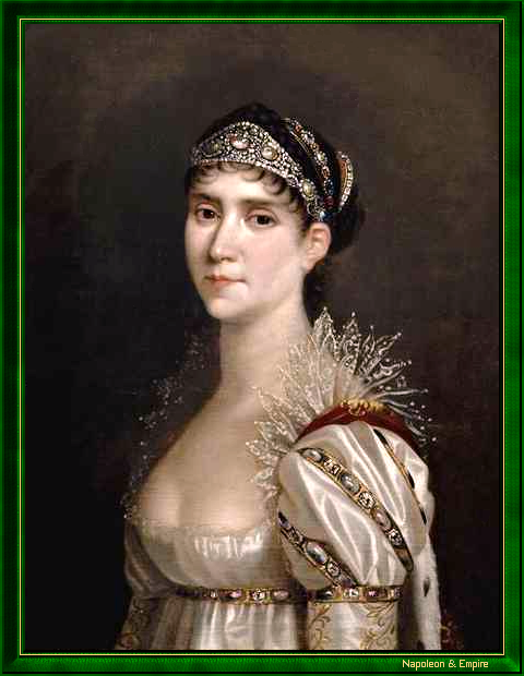 "Joséphine de Beauharnais, Empress of the French", by Robert Jacques François Faust Lefèvre (Bayeux 1755 - Paris 1830).