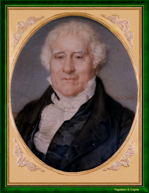 "Antoine Laurent de Jussieu" par Nicolas-Henri Jacob (Paris 1782 - Paris 1871).